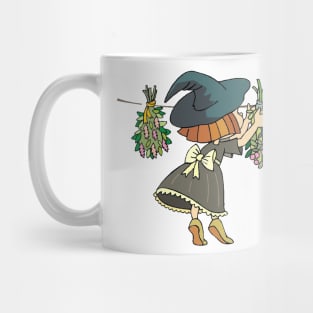 Kitchen Herbal Witch Mug